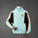 Sudadera con Capucha Francia Full-Zip 2026-2027 Verde Sudadera con Capucha Francia Full-Zip 2026-2027 Verde