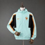 Sudadera con Capucha Francia Full-Zip 2026-2027 Verde