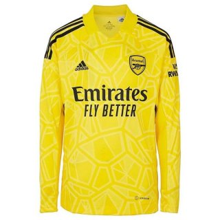 Tailandia Camiseta Arsenal Portero ML 2022-2023 Amarillo Tailandia Camiseta Arsenal Portero ML 2022-2023 Amarillo
