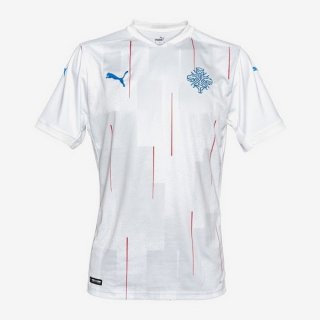 2ª Equipación Replica Camiseta Islandia 2020 Blanco 2ª Equipación Replica Camiseta Islandia 2020 Blanco
