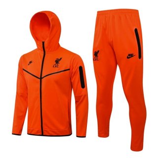 Chandal Con Capucha Liverpool 2022-2023 Naranja Chandal Con Capucha Liverpool 2022-2023 Naranja