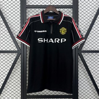 Tailandia Camiseta Manchester United 3ª Equipación Retro 1998-1999 Tailandia Camiseta Manchester United 3ª Equipación Retro 1998-1999