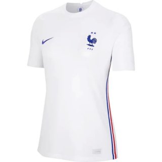 2ª Equipación Camiseta Francia Mujer 2020 Blanco 2ª Equipación Camiseta Francia Mujer 2020 Blanco