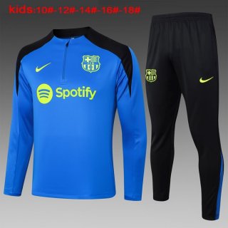 Niños Sudadera De Training Barcelona 2024-2025 Azul Negro 3 Niños Sudadera De Training Barcelona 2024-2025 Azul Negro 3