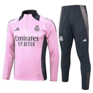 Sudadera De Training Real Madrid 2024-2025 Rosa Sudadera De Training Real Madrid 2024-2025 Rosa