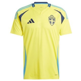 Tailandia Camiseta Suecia 1ª Equipación 2024 Tailandia Camiseta Suecia 1ª Equipación 2024