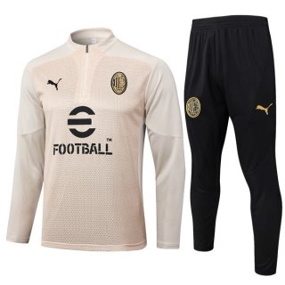 Sudadera De Training AC Milan 2024-2025 Amarillo Sudadera De Training AC Milan 2024-2025 Amarillo