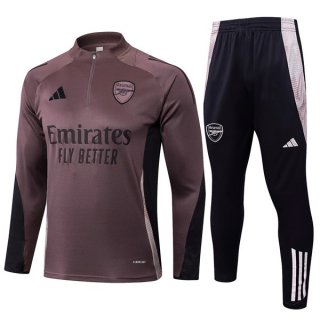 Sudadera De Training Arsenal 2025-2026 Purpura Gris Sudadera De Training Arsenal 2025-2026 Purpura Gris