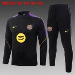 Ninos Sudadera De Training Barcelona 2026-2027 Negro 3
