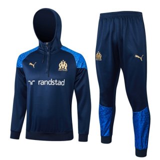 Sudadera Con Capucha Marsella 2024 Azul 2 Sudadera Con Capucha Marsella 2024 Azul 2