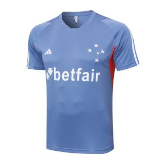 Camiseta Entrenamiento Cruzeiro 2024-2025 Azul Camiseta Entrenamiento Cruzeiro 2024-2025 Azul