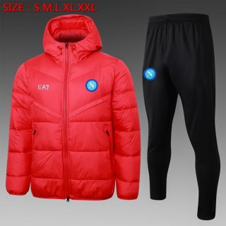 Abrigo Plumón Napoli Conjunto Completo 2024-2025 Rojo Abrigo Plumón Napoli Conjunto Completo 2024-2025 Rojo