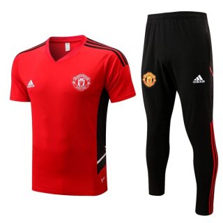 Camiseta Manchester United Conjunto Completo 2022-2023 Rojo Camiseta Manchester United Conjunto Completo 2022-2023 Rojo