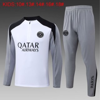 Ninos Sudadera De Training PSG 2026-2027 Blanco 3