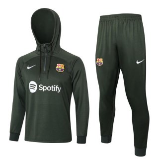Sudadera Con Capucha Barcelona 2024 Verde Sudadera Con Capucha Barcelona 2024 Verde