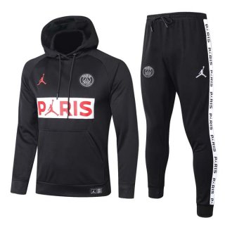 Chandal Con Capucha Paris Saint Germain 2022 Negro Blanco Chandal Con Capucha Paris Saint Germain 2022 Negro Blanco