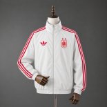 Chaqueta España Full Zip 2026-2027 Blanco