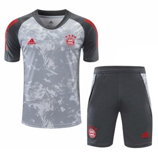 Camiseta Entrenamiento Bayern Conjunto Completo 2021-2022 Gris Camiseta Entrenamiento Bayern Conjunto Completo 2021-2022 Gris