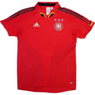 2ª Equipación Replica Camiseta Alemania Retro 2004 2006 Rojo 2ª Equipación Replica Camiseta Alemania Retro 2004 2006 Rojo