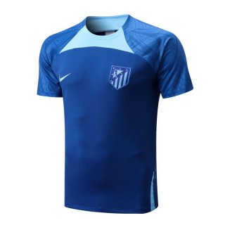 Camiseta Entrenamien Atletico Madrid 2022-2023 Azul Camiseta Entrenamien Atletico Madrid 2022-2023 Azul