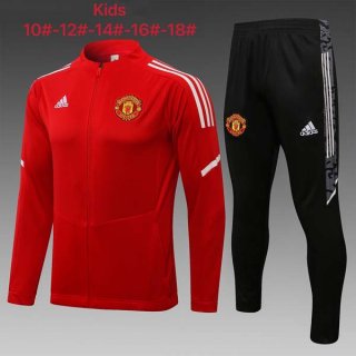 Niño Chandal Manchester United 2022 Rojo Niño Chandal Manchester United 2022 Rojo
