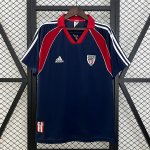 Tailandia Camiseta Athletic Bilbao 2ª Equipación Retro 1999-2000