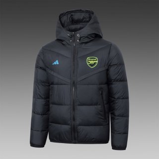 Abrigo Plumón Arsenal 2024-2025 Negro Abrigo Plumón Arsenal 2024-2025 Negro