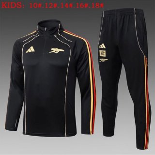 Ninos Sudadera De Training Arsenal 2026-2027 Negro 2