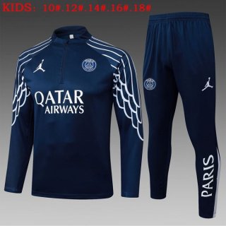 Ninos Sudadera De Training PSG 2026-2027 Azul 2