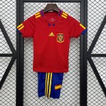 Camiseta España 1ª Equipación Niño Retro 2010