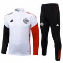 Sudadera De Training Ajax 2025-2026 Blanco 5 Sudadera De Training Ajax 2025-2026 Blanco 5