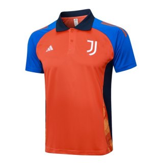 Polo Juventus 2024-2025 Naranja Azul 2 Polo Juventus 2024-2025 Naranja Azul 2