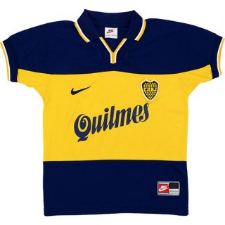 1ª Equipación Replica Camiseta Boca Juniors Retro 1999 Azul Amarillo 1ª Equipación Replica Camiseta Boca Juniors Retro 1999 Azul Amarillo