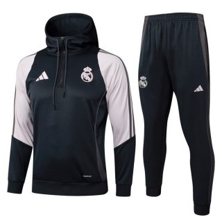 Chandal Con Capucha PSG 2025-2026 Gris Rosa Chandal Con Capucha PSG 2025-2026 Gris Rosa