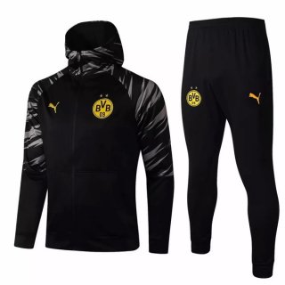 Chandal Con Capucha Dortmund 2021-2022 Negro Chandal Con Capucha Dortmund 2021-2022 Negro