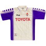 2ª Equipación Replica Camiseta Fiorentina FILA Retro 1999 2000 Blanco
