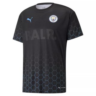 Replica Camiseta Manchester City BALR 2021-2022 Negro Replica Camiseta Manchester City BALR 2021-2022 Negro