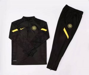 Chandal Chelsea 2021-2022 Negro Amarillo