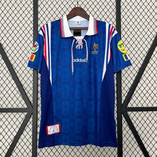 Tailandia Camiseta Francia 1ª Equipación Retro 1996 Tailandia Camiseta Francia 1ª Equipación Retro 1996