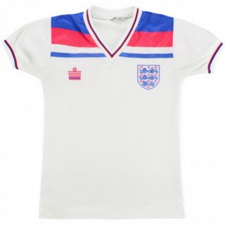 1ª Equipación Replica Camiseta Inglaterra Retro 1980 Blanco 1ª Equipación Replica Camiseta Inglaterra Retro 1980 Blanco