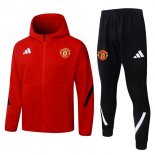 Chandal Con Capucha Manchester United 2026-2027 Rojo