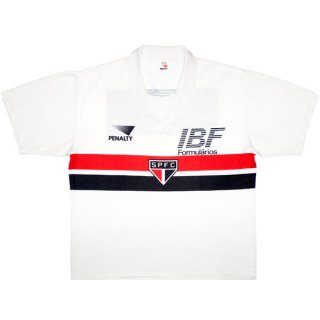 1ª Equipación Replica Camiseta São Paulo PENALTY Retro 1991 Blanco 1ª Equipación Replica Camiseta São Paulo PENALTY Retro 1991 Blanco
