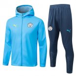 Rompevientos Con Capucha Manchester City Azul 2025-2026 5