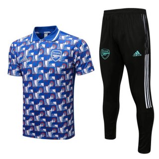 Polo Arsenal Conjunto Completo 2022-2023 Azul Polo Arsenal Conjunto Completo 2022-2023 Azul