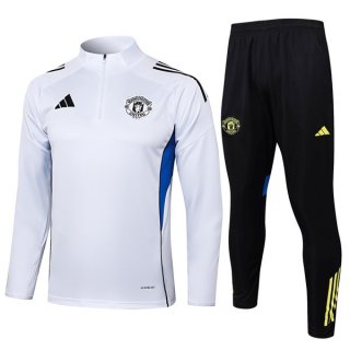 Sudadera De Training Manchester United 2025-2026 Blanco 5