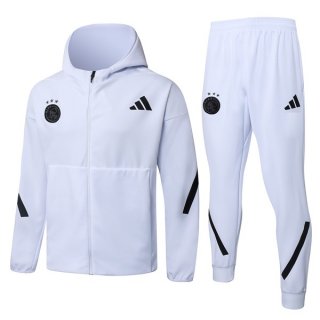 Chandal Con Capucha Ajax 2026-2027 Blanco