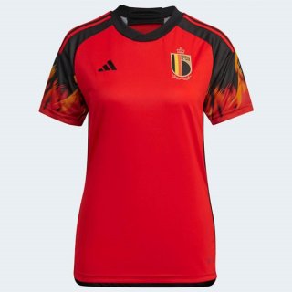 Camiseta Bélgica 1ª Equipación Mujer 2022-2023 Camiseta Bélgica 1ª Equipación Mujer 2022-2023