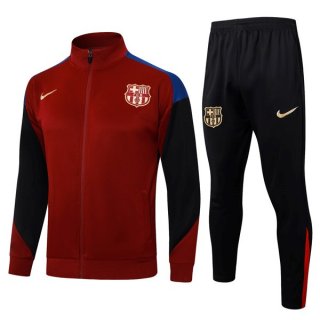 Chandal Barcelona 2024-2025 Rojo Negro 3 Chandal Barcelona 2024-2025 Rojo Negro 3