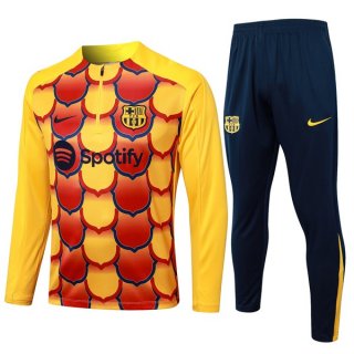 Sudadera De Training Barcelona 2024-2025 Amarillo Rojo 3 Sudadera De Training Barcelona 2024-2025 Amarillo Rojo 3