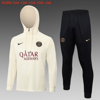 Ninos Sudadera Con Capucha PSG 2024 Amarillo 2 Ninos Sudadera Con Capucha PSG 2024 Amarillo 2